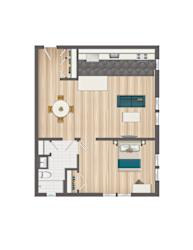 744-Square-Foot-One-Bedroom-One-Bath-Floorplan-Available-For-Rent-Serenade-Apartments