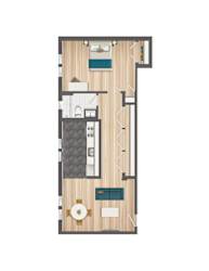 744-Square-Foot-One-Bedroom-One-Bath-Floorplan-Available-For-Rent-Serenade-Apartments