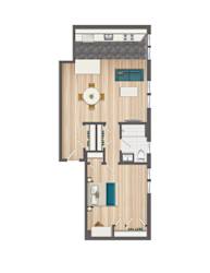 744-Square-Foot-One-Bedroom-One-Bath-Floorplan-Available-For-Rent-Serenade-Apartments