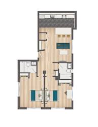 845-Square-Foot-Two-Bedroom-One-Bath-Floorplan-Available-For-Rent-Serenade-Apartments
