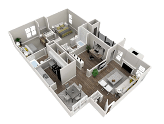 Plateau Floor Plan at Inverness Cliffs, Birmingham, 35242