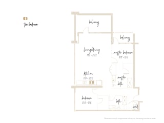 Floor Plan B3