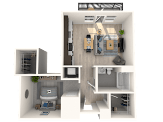 large studio layout
