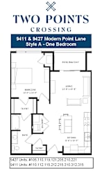 9411-9427 Unit Type A at Two Points Crossing, Madison, WI