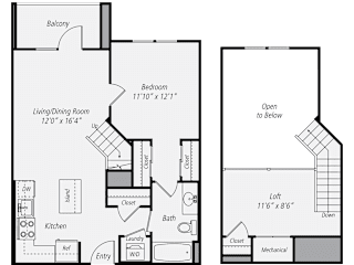 Floor Plan A2 Loft