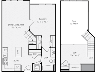 Floor Plan A7 Loft