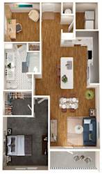 a drawing of a floor plan of a house