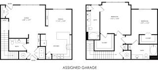 Floor Plan Sweetwater with Reserved Parking