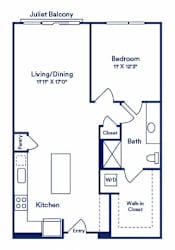 a blueprint of a floor plan of a residence