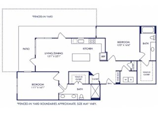 a floor plan of a house with bedrooms and bathrooms