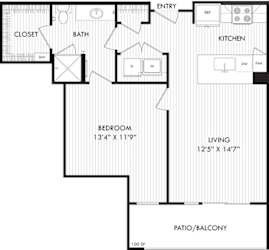 a schematic of a floor plan of a house