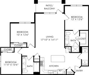 Floor Plan Pecan Lodge