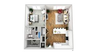 bedroom floor plan | the residences at sawmill park