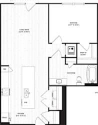 a black and white floor plan of a house