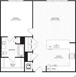 a floor plan of a bedroom house