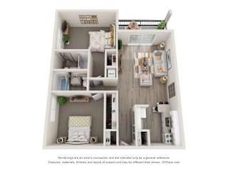 The Grove Floor Plan at Cypress Grove, Lauderhill, FL