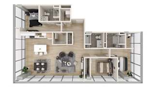 Federal 3  Bed   3  Bath at One Foundry Way, St. Louis, MO, 63110