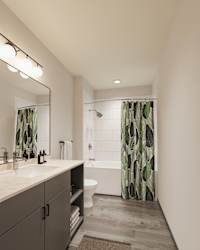 Bathroom With Bathtub at The Porter, Missouri