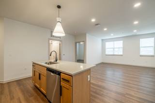 Kitchen Counter with Sink and Dishwasher at Timber Club, St. Peters, MO, 63304