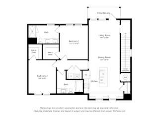 this floor plan is an approximation and may not include the most recent information