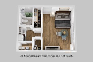 all floor plans are redesigned and not exact