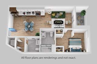3 bedroom floor plan  the residences at sawmill estates apartments in