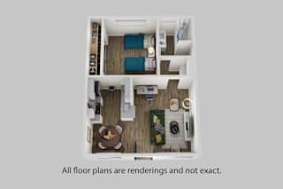 all floor plans are redesigned and not exact