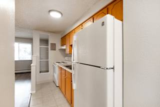 White roof in kitchen at Kingsbrook Arms, Englewood Colorado