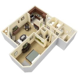 Cordova, 1 br, 1 ba