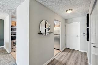 the living room of our two bedroom apartment atrium at our apartments