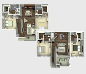 4 bed 2 bath at Millennium on Post Apartments, San Marcos