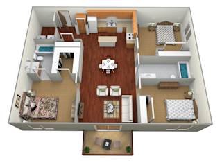 3 Bed 2 Bath