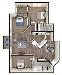 3 bed 2 bath at Eighth Street Manor Apartments, Fargo, ND, 58103