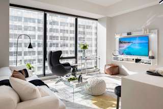 Family Room at 220 Meridian, Indianapolis, IN 46204