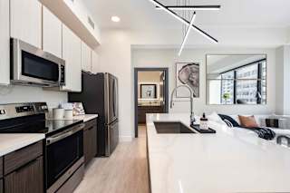 One Bedroom Kitchen at 220 Meridian, Indianapolis, IN 46204