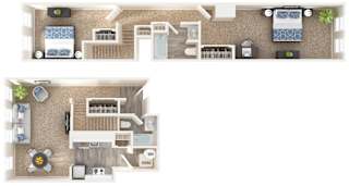 2 bed 1 bath A at Queen Anne Belvedere, Baltimore, MD 21201