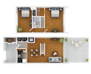 2 bed 2 bath at Prince Georgetown Apartments, Riverdale, 20737