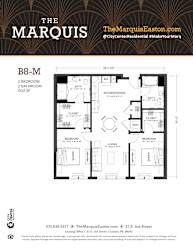 Floor Plan B8-M at The Marquis, Easton, 18042
