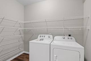 Laundry room at Galante at Parkside, Apple Valley