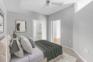 Alcove bedroom with walk through closet in the Glaze Floor Plan at Galante at Parkside in Apple Valley, MN