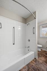 White Bathtub at Beach South at the Lake, Minnesota, 55422