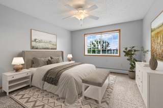 Azalea One Bedroom One Bathroom Floor Plan at The Preserve at Commerce in Rogers, MN 55374