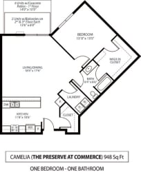 The Preserve at Commerce Apartments in Rogers, MN 1 Bedroom 1 Bath