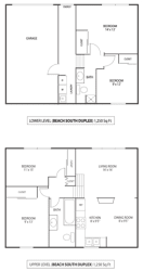 Duplex 4200-4202-Floor Plan at Beach South at the Lake, Robbinsdale, Minnesota