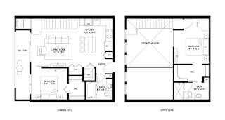CCL1 Floor Plan at The Ellory Apartments, Minneapolis, 55401