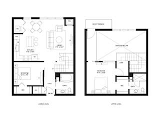 CCL3 Floor Plan at The Ellory Apartments, Minneapolis, Minnesota