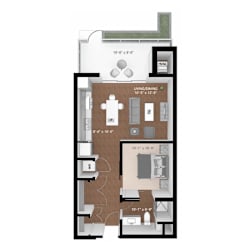 Grand Rapids Floor Plan at Expo, Minneapolis, 55414