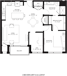 A-11 Floor Plan at Lilia, Minnesota, 55118