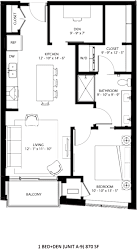 A-9 Floor Plan at Lilia, Lilydale, MN