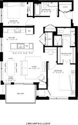 B-1 Floor Plan at Lilia, Lilydale, MN, 55118